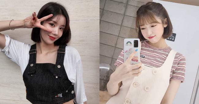 Oh My Girl：Arin＋I(xiàn)ZONE：權(quán)恩菲短發(fā)魅力大比拼！讓粉絲視線更加停留